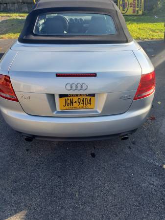 08 audi a4 2.0t convertible for sale in Corning, NY – photo 3