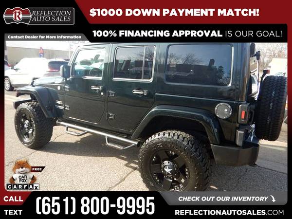 2012 Jeep Wrangler Unlimited Sahara FOR ONLY 420/mo! - cars & for sale in Oakdale, MN – photo 8