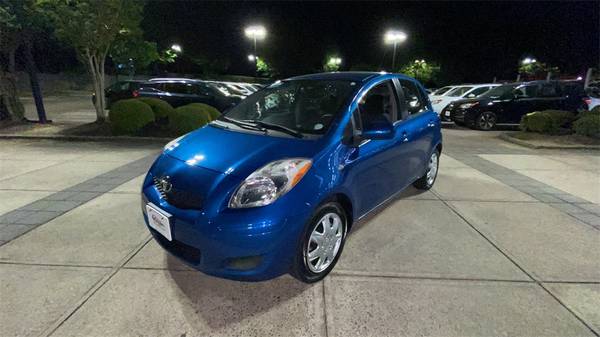 2010 Toyota Yaris Base hatchback Blue - - by dealer for sale in Raleigh, NC – photo 3