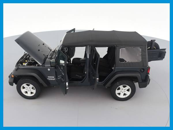 2017 Jeep Wrangler Unlimited Sport S Sport Utility 4D suv Gray for sale in Chaska, MN – photo 9