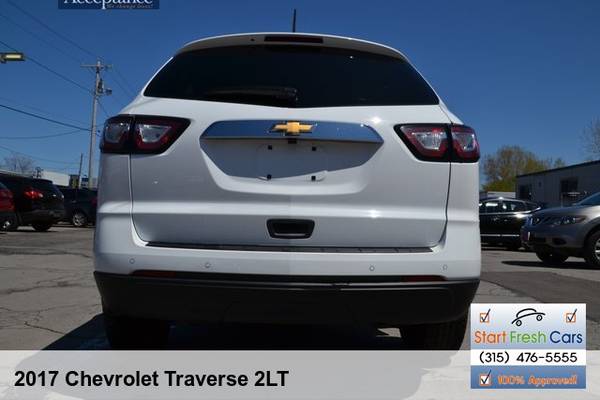 AWD* 2017 CHEVROLET TRAVERSE 2LT*3RDROW - cars & trucks - by dealer... for sale in Syracuse, NY – photo 3
