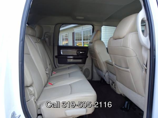 2014 Ram 3500 4WD Mega Cab Laramie *Only 43K* for sale in Waterloo, IA – photo 24