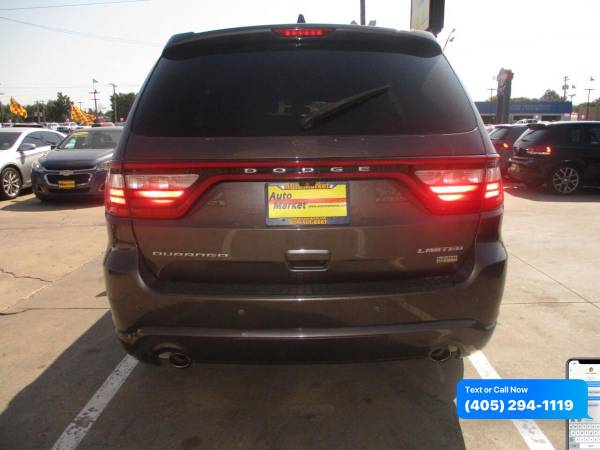 2015 Dodge Durango Limited 4dr SUV $0 Down WAC/ Your Trade - cars &... for sale in Oklahoma City, OK – photo 7