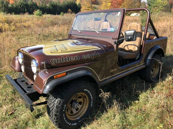 1980 *Jeep* *CJ-7* *Golden Eagle* Brown - cars & trucks - by dealer... for sale in Johnstown , PA – photo 5