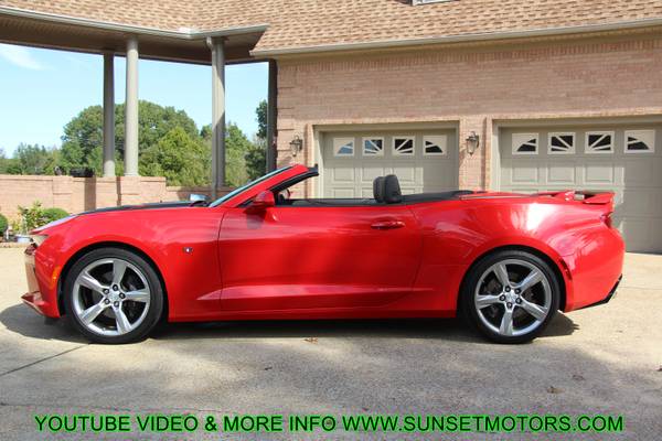 2016 CHEVROLET CAMARO 2SS CONVERTIBLE 13K MILES V8 LOADED SEE VIDEO for sale in Milan, TN – photo 4