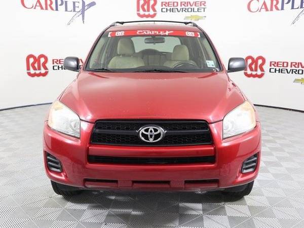 2010 Toyota RAV4 SUV Base - Red for sale in Bossier City, LA – photo 2