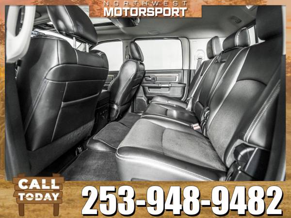*LEATHER* Lifted 2014 *Dodge Ram* 3500 Laramie 4x4 for sale in PUYALLUP, WA – photo 13