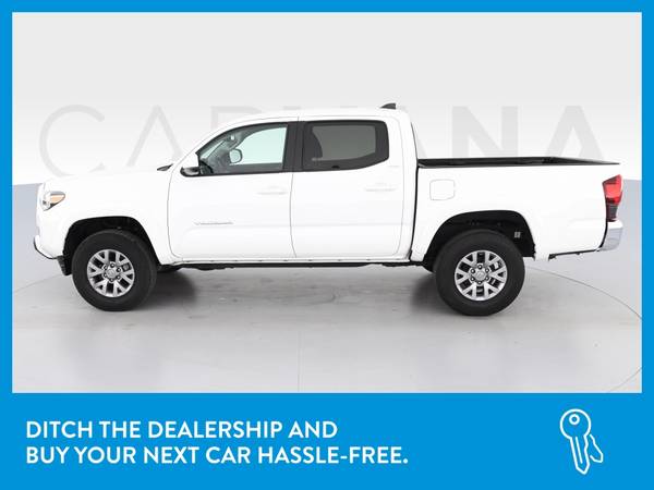 2018 Toyota Tacoma Double Cab TRD Sport Pickup 4D 5 ft pickup White for sale in New Haven, CT – photo 4