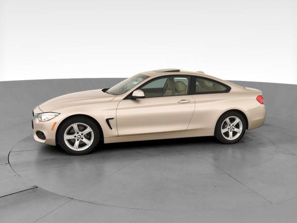2014 BMW 4 Series 428i xDrive Coupe 2D coupe Beige - FINANCE ONLINE... for sale in Atlanta, WY – photo 4