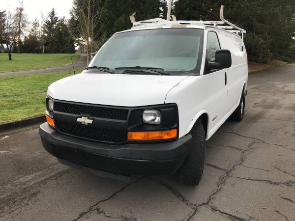 2005 Chevy Express 2500 Cargo Van 6 0L CALL/TEXT for sale in Dundee, OR