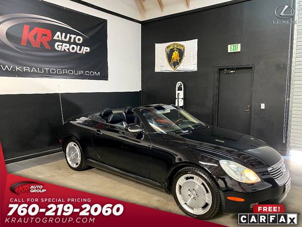 2004 LEXUS SC430 CONVERTIBLE CLEAN CARFAX - - by for sale in Palm Desert , CA – photo 5
