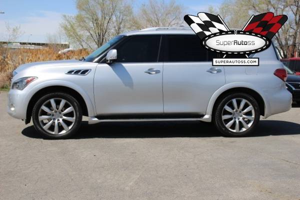 2012 Infiniti QX56 4x4 3 Row Seats, CLEAN TITLE & Ready To Go! for sale in Salt Lake City, WY – photo 2