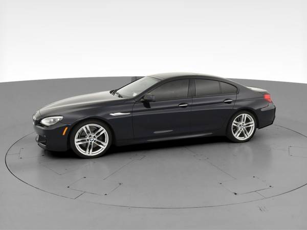 2015 BMW 6 Series 640i Gran Coupe 4D coupe Black - FINANCE ONLINE -... for sale in San Bruno, CA – photo 4
