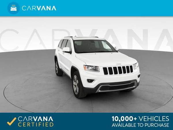 2014 Jeep Grand Cherokee Limited Sport Utility 4D suv White - FINANCE for sale in Detroit, MI