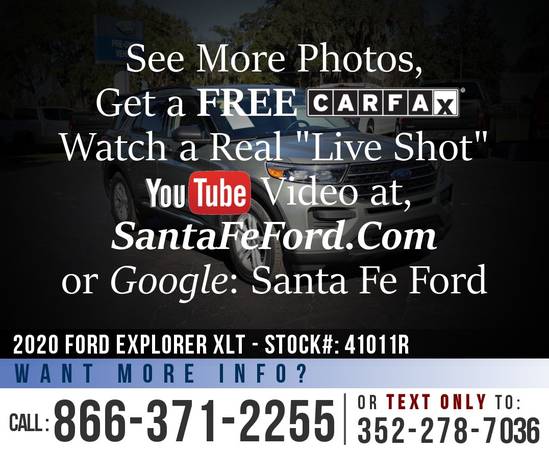 2020 Ford Explorer XLT Running Boards - Camera - Ecoboost for sale in Alachua, FL – photo 22