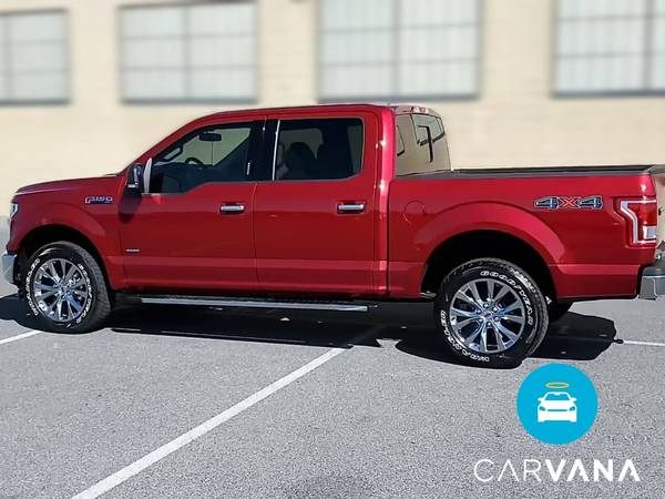 2017 Ford F150 SuperCrew Cab XLT Pickup 4D 5 1/2 ft pickup Red for sale in Gadsden, AL – photo 6