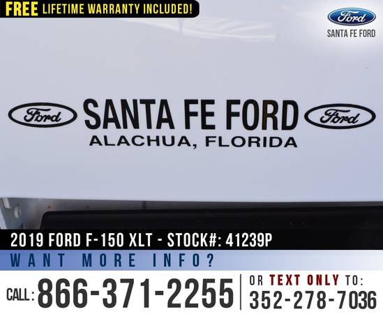 2019 FORD F150 XLT 4WD Cruise Control, Bedliner, Remote Start for sale in Alachua, FL – photo 10