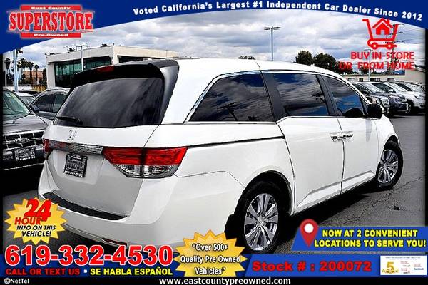 2014 HONDA ODYSSEY EX-L mini-van-EZ FINANCING-LOW DOWN! - cars &... for sale in El Cajon, CA – photo 3