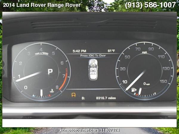 2014 Land Rover Range Rover HSE V6 Supercharged All Vehicles Pre... for sale in Bucyrus, KS – photo 18