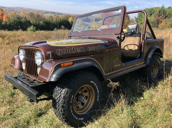 1980 *Jeep* *CJ-7* *Golden Eagle* Brown - cars & trucks - by dealer... for sale in Johnstown , PA – photo 4