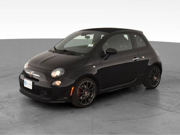 2015 FIAT 500 Abarth Cabrio Cabriolet 2D Convertible Black - FINANCE... for sale in Fort Worth, TX – photo 3