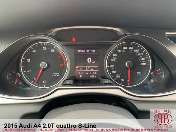 2015 AUDI A4 SLINE (EVERYBODY IS APPROVED) - - by for sale in Waterloo, NY – photo 22