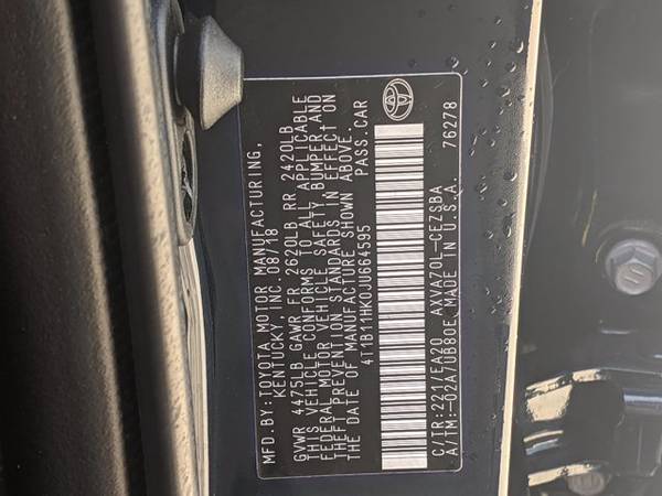 2018 Toyota Camry SE SKU: JU664595 Sedan - - by dealer for sale in Davie, FL – photo 23