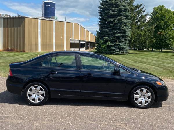 2008 HONDA CIVIC LX, 4-DR, 5-SPD, 155K, GREAT MPG'S.... - cars &... for sale in Cambridge, MN – photo 8
