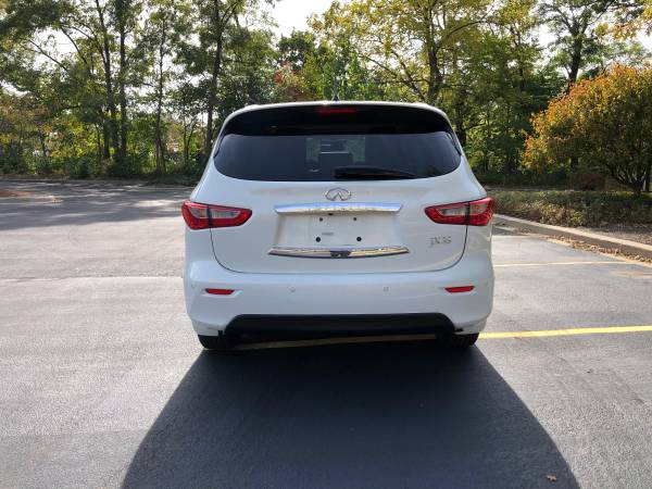 2013 Infiniti JX35 QX60 Fully Loaded White On Black for sale in Schaumburg, IL – photo 6