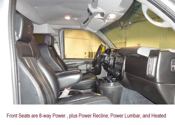 2014 Chevy Presidential Conversion Van ,Roof Air, Generator + Sat... for sale in salt lake, UT – photo 18