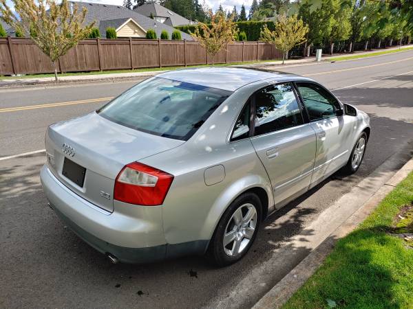 2002 Audi A4 3.0 Quattro, Clean Title, 6 Speed Manuel for sale in Vancouver, OR – photo 4