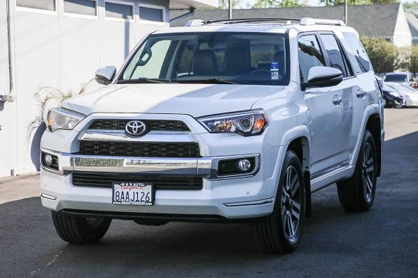 2016 Toyota 4Runner Limited 4x4 suv Blizzard Pearl for sale in Sacramento, NV – photo 3