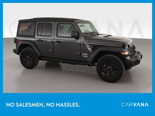 2019 Jeep Wrangler Unlimited Sport S Sport Utility 4D suv Gray for sale in Sausalito, CA – photo 11