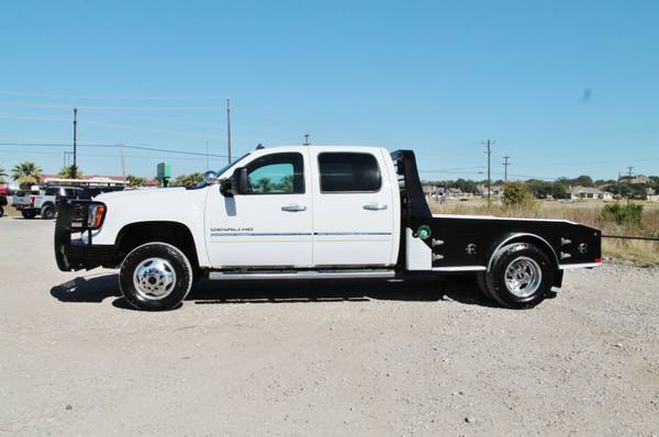 2014 GMC 3500 DENALI DUALLY*DURAMAX*FLATBED*RANCH... for sale in Liberty Hill, TX – photo 5