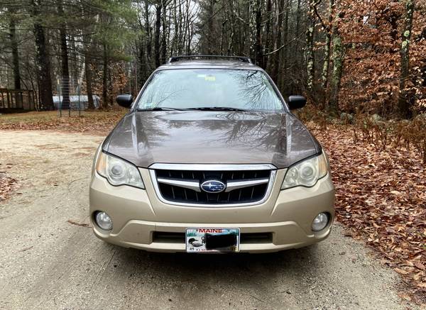2008 Subaru Outback 2.5i manual. Heated seats + studded snow tires!... for sale in Pownal, ME – photo 2