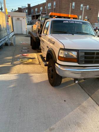 1995 ford tow truck rollback - cars & trucks - by owner - vehicle... for sale in Long Island City, NY – photo 2