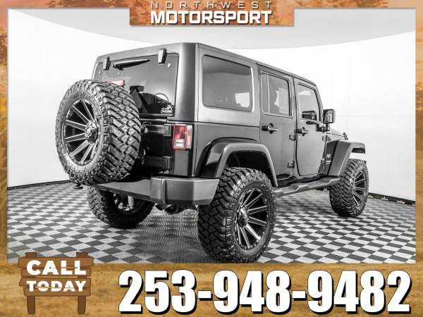*750+ PICKUP TRUCKS* Lifted 2018 *Jeep Wrangler* Unlimited Sahara 4x4 for sale in PUYALLUP, WA – photo 5
