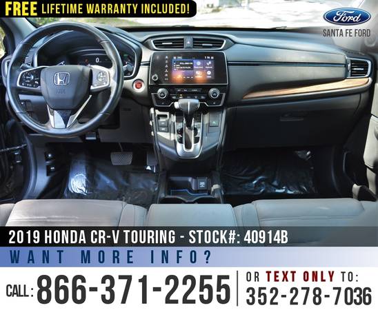 2019 HONDA CRV TOURING Sunroof - Leather Seats - Warranty for sale in Alachua, FL – photo 13