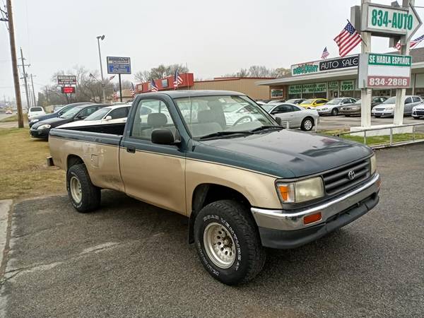 RARE FIND! 1993 TOYOTA T-100 4X4 8-FOOT BED STANDARD SHIFT 197K... for sale in Tulsa, OK – photo 3
