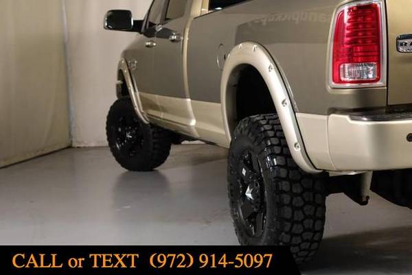 2014 Dodge Ram 3500 SRW Longhorn - RAM, FORD, CHEVY, GMC, LIFTED 4x4s for sale in Addison, TX – photo 12