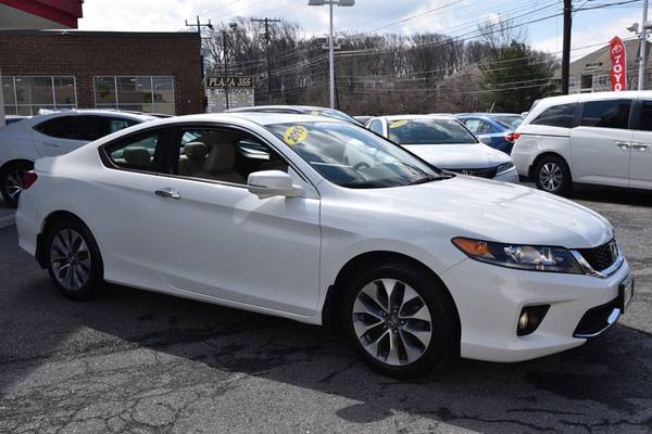 2015 *Honda* *Accord Coupe* *2dr I4 CVT EX* White Or for sale in Rockville, MD – photo 7