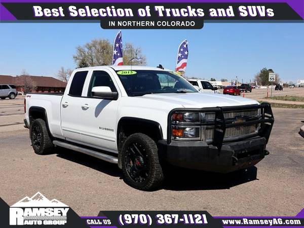 2015 Chevrolet Silverado 1500 Double Cab LT Pickup 4D 4 D 4-D 6 1/2 for sale in Greeley, CO