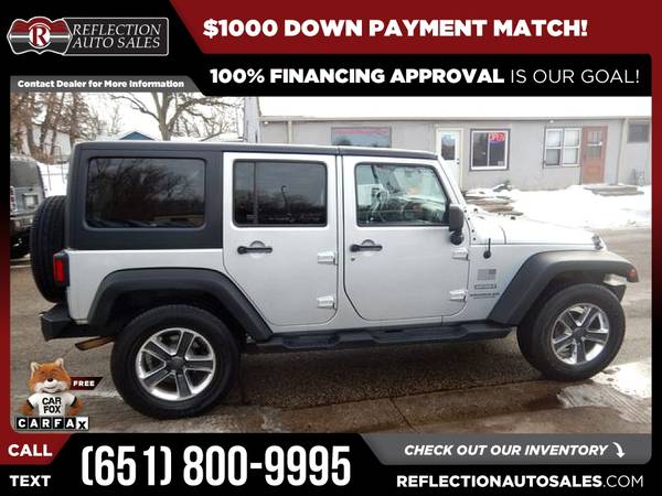 2011 Jeep Wrangler Unlimited Sport FOR ONLY 325/mo! for sale in Oakdale, MN – photo 10
