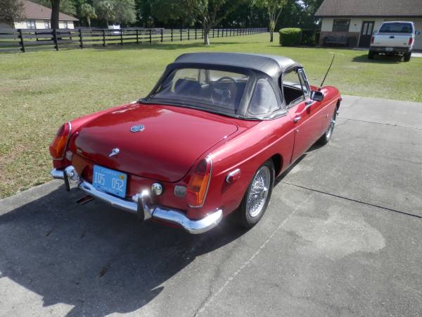1972 MGB classic convertible OD for sale in Ocala, FL – photo 5