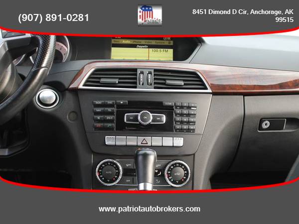 2012 / Mercedes-Benz / C-Class / AWD - PATRIOT AUTO BROKERS - cars &... for sale in Anchorage, AK – photo 15