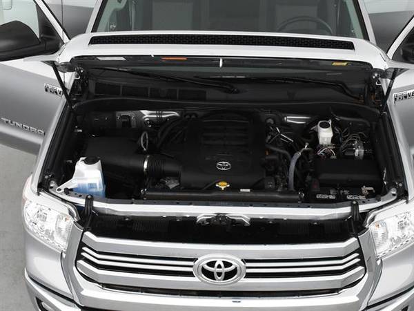 2017 Toyota Tundra Double Cab SR5 Pickup 4D 6 1/2 ft pickup Silver - for sale in Arlington, VA – photo 4