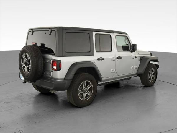 2019 Jeep Wrangler Unlimited Sport S Sport Utility 4D suv Silver - -... for sale in Westport, NY – photo 11