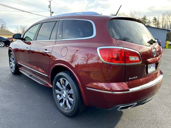 2017 Buick Enclave Premium suv Crimson Red Tintcoat - cars & trucks... for sale in Spencerport, NY – photo 5