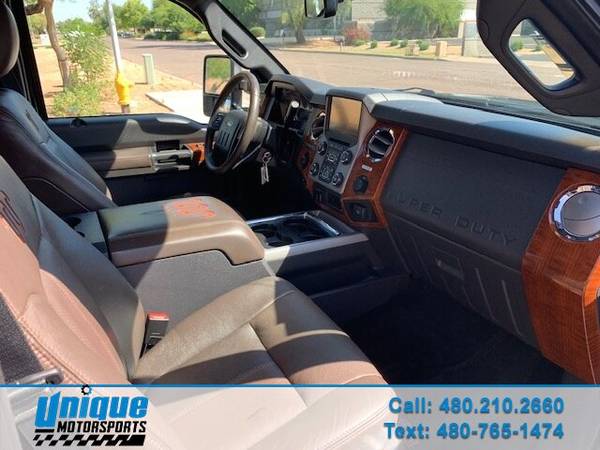 2015 FORD F350 CREW CAB KING RANCH DRW ~ READY TO GO! EASY FINANCING! for sale in Tempe, AZ – photo 18