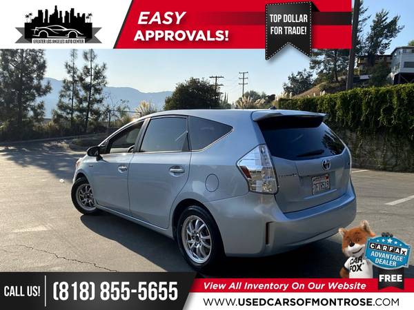 2014 Toyota Prius v Five FOR ONLY $235/mo! - cars & trucks - by... for sale in montrose, CA – photo 4